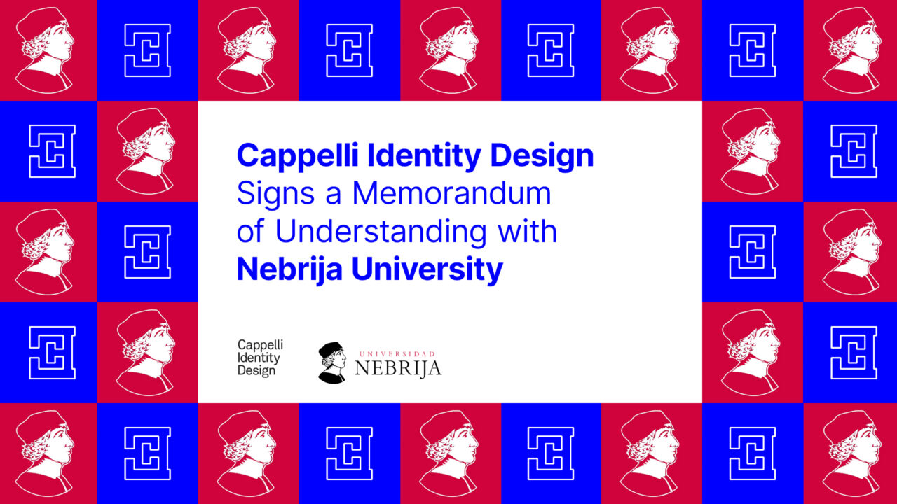 MOU Cappelli Identity Design Universidad Nebrija