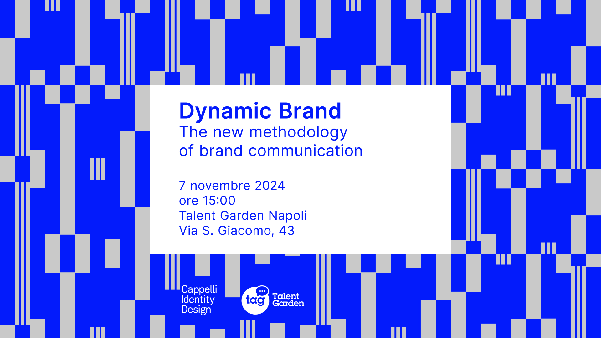 Talent Garden Napoli - Dynamic brand